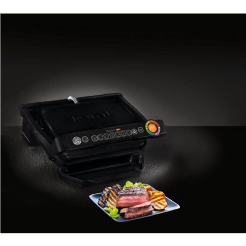 Kontaktni žar Tefal OptiGrill GC7058, 2000 W, črna