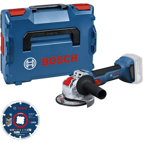 Bosch 18-volt angle grinder with diamond cutting disc (retail)
