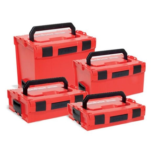 Fischer L-BOXX FLB 374, empty (red/black)