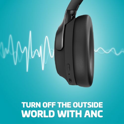 Brezžične ANC Bluetooth slušalke LAMAX MuseComfort1 ANC, Bluetooth 5.4, 35 h baterija