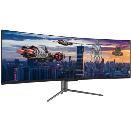 Monitor LC-Power LC-M49-DQHD-120-CQ 124,5 cm (49"), VA+DP+HDMI