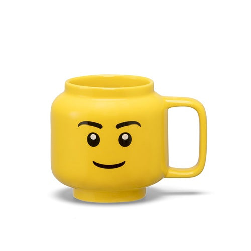 Lego: Keramiktasse, Junge, 255 ml, gelb (40460800)