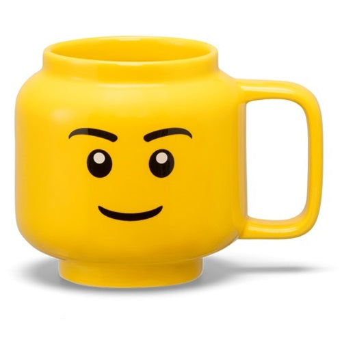 Lego: Keramiktasse, Junge, 530 ml, gelb (41460800)