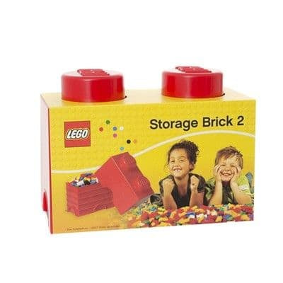Lego®: Škatla za shranjevanja z gradnikom 2 - Rdeča (40021730)