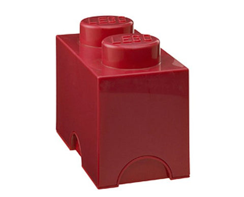 Lego®: Aufbewahrungsbox mit Baustein 2 - Rot (40021730)