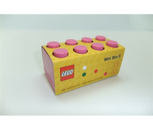 Lego®: Škatla za shranjevanje malice z gradnikom 8 - Pink (40121739)
