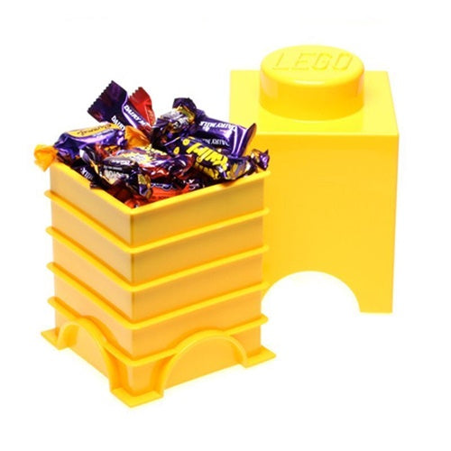 Lego®: Škatla za shranjevanje z gradnikom 1 - Rumena (40011732)