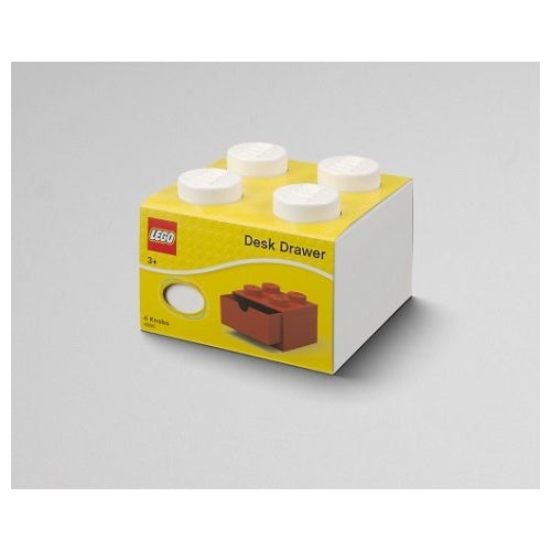 Lego: Škatla za shranjevanje z gradnikom 4, bela (40201735)