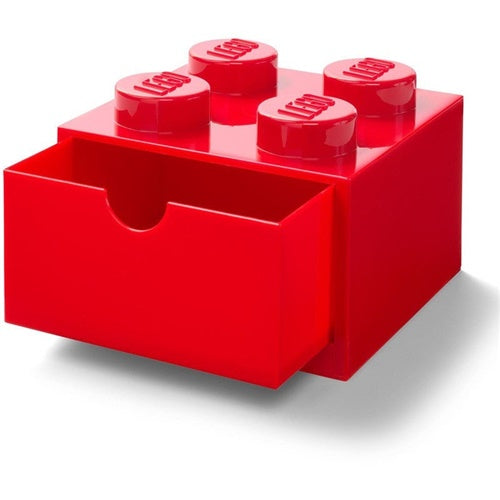 Lego: Škatla za shranjevanje z gradnikom 4, rdeča (40201730)