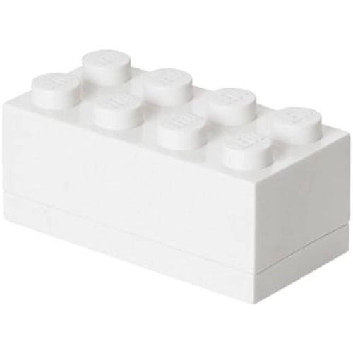 Lego: Škatla za shranjevanje z gradnikom 8, bela (40121733)