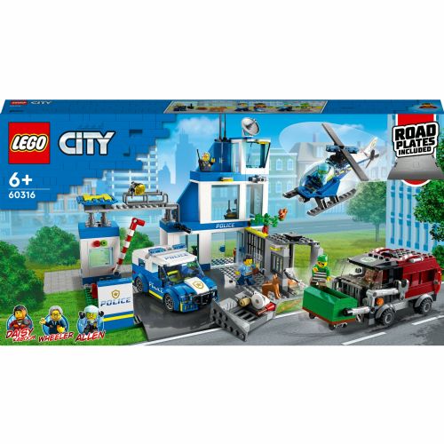 Kocke LEGO City - Policijska postaja 60316