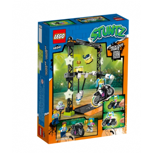 Kocke Lego City: Kaskaderski izziv z nihajnimi bati (60341)