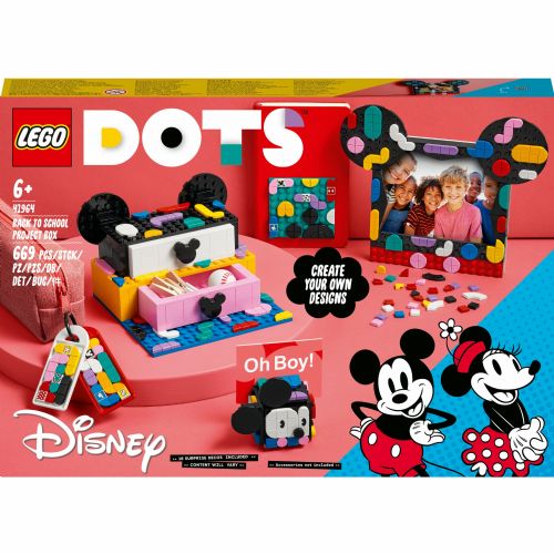 Kocke LEGO Dots - Mickey& Minnie ustvarjalna škatla za šolo 41964