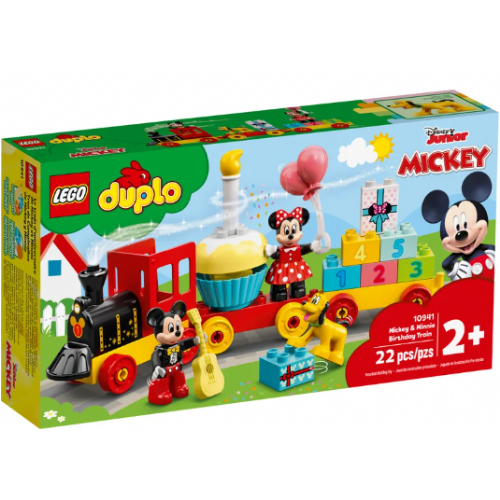 Kocke Lego Duplo: Mikijev in Minijin rojstnodnevni vlak (10941)