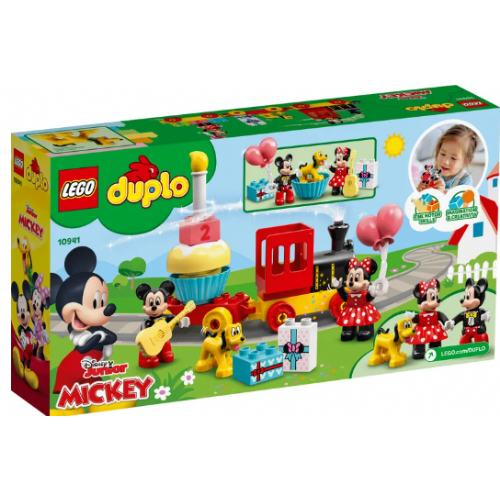 Kocke Lego Duplo: Mikijev in Minijin rojstnodnevni vlak (10941)