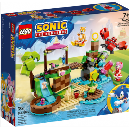 Kocke Lego Ideas: Amyjin otok za reševanje živali (76992)