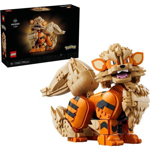 Lego bricks Lego Pokémon Arkani 1190 pieces, for adults, plastic, from 18 years (72160)
