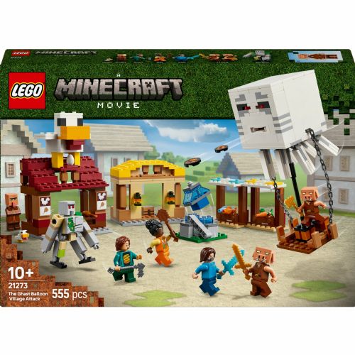 Kocke Lego Minecraft: Prakazenski balon napade vas (21273)