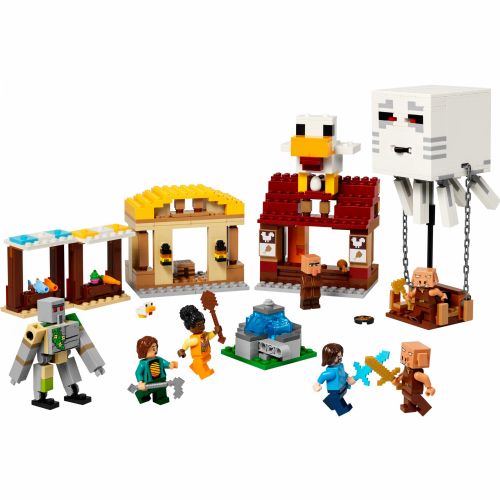 Kocke Lego Minecraft: Prakazenski balon napade vas (21273)