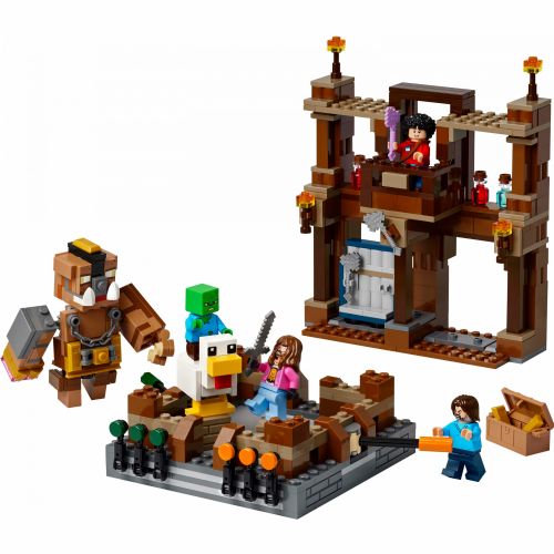 Kocke Lego Minecraft: Borilni ring v gozdnem dvorcu (21272)