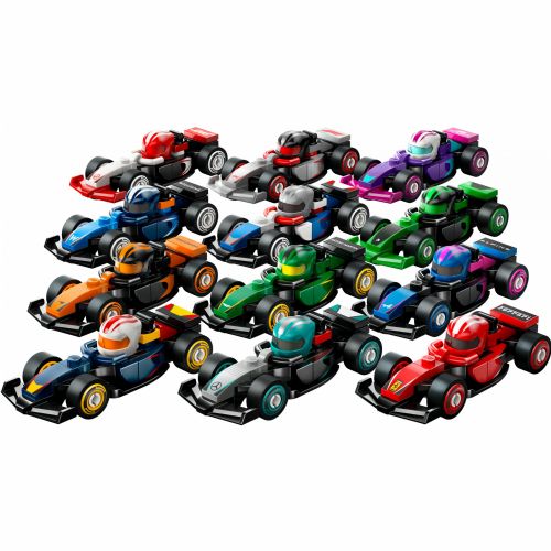 Kocke Lego Minifigures: Zbirateljski dirkalnik F1 (71049)