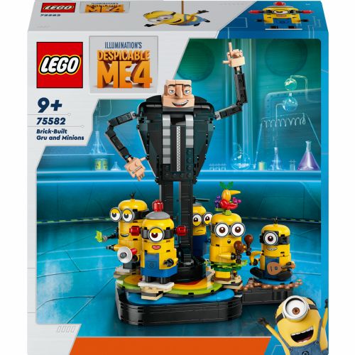 Kocke Lego Despicable Me Iz kock sestavljeni Gru in Minioni (75582)