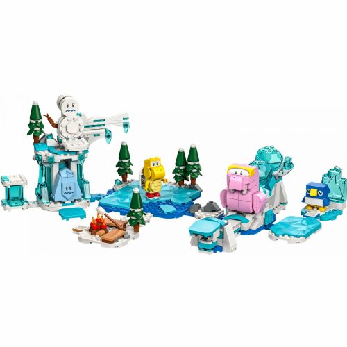 Kocke Lego® Super Mario: Razširitveni komplet Fliprusova snežna pustolovščina (71417)