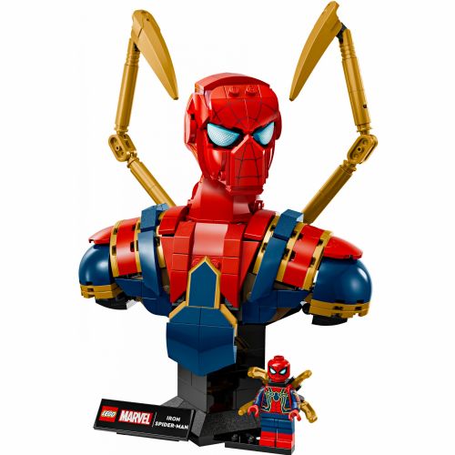 Kocke Lego Super Heroes: Doprsni Iron Spider-Man (76326), 379 kock, od 18. let