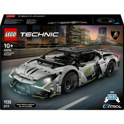 Kocke Lego Technic: Superšportni avtomobil Lamborghini Revuelto (42214), 1135 kock, 10. let