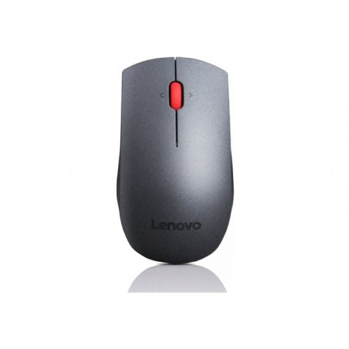 Miška Lenovo Brezžična laserska, ergonomska, polne velikosti, 4-smerno kolešček, natančen senzor