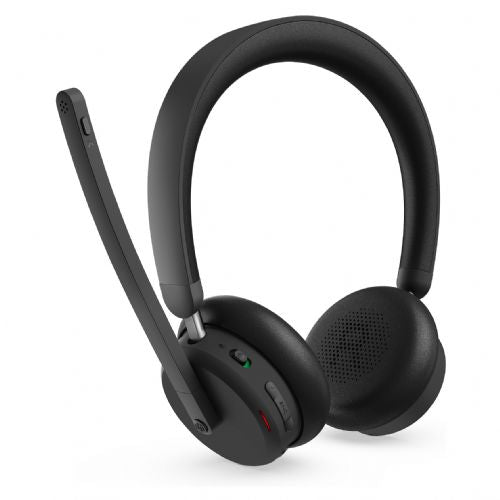 Slušalke Lenovo Dual-Mode ANC 6550 brezžične, USB-A, Bluetooth 5.3, mikrofon z odpravljanjem šumov, certificirane za Teams