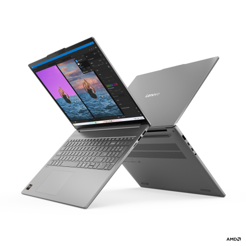 Prenosnik Lenovo IdeaPad Slim 5 Ryzen AI 5-340/16GB/SSD 1TB NVMe/40,6 cm (16") WUXGA/UMA/Win11Home, Luna Grey (83HY002BSC)