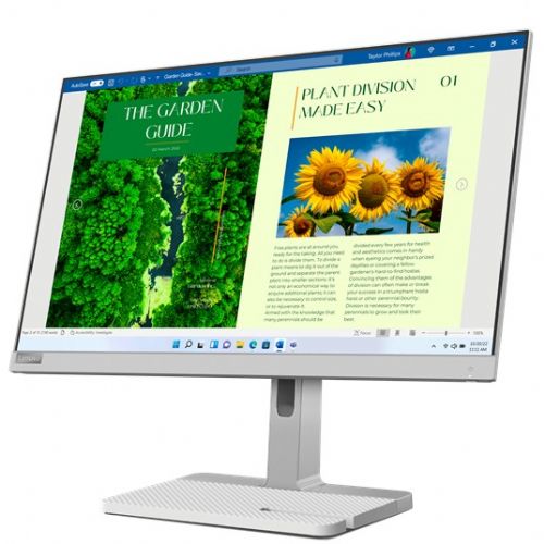 Monitor Lenovo L24m-40 60,5 cm (23,8"), 1920 x 1080 (FHD), IPS, 250 cd/m2, 4ms, 100Hz, 6W, HDMI