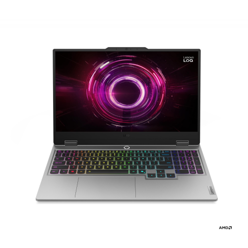 Prenosnik Lenovo LOQ AMD Ryzen 7-250/32GB/SSD 1TB NVMe/39,62 cm (15,6") FHD/RTX 5060/Win11Home, luna grey (83JG004MSC)