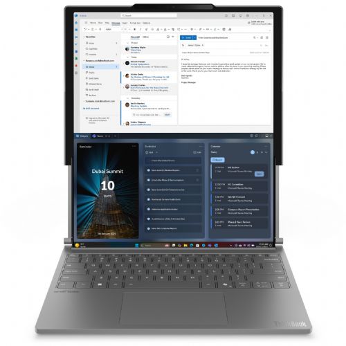 Lenovo ThinkBook / Plus G6 zložljiv / Ultra 7 258V / 32 GB / 1 TB SSD / 14.0&quot; / 2K / Luna siva / Win 11 Pro / 1 leto garancije