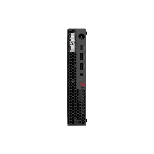 Namizni računalnik Lenovo ThinkStation P3 G2 Tiny Intel Core Ultra 7 265T, 32GB, 1TB SSD, RTX A1000, Windows 11 Pro, črn