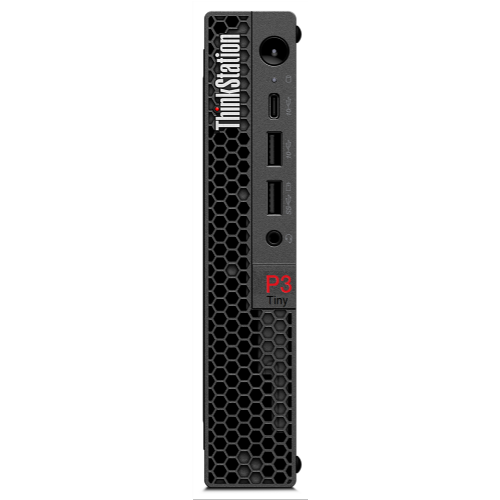 Osebni računalnik Lenovo ThinkStation P3 Tiny i7-14700T/32GB/SSD 1TB NVMe/T1000/Win11Pro, črna (30H0005XZY)
