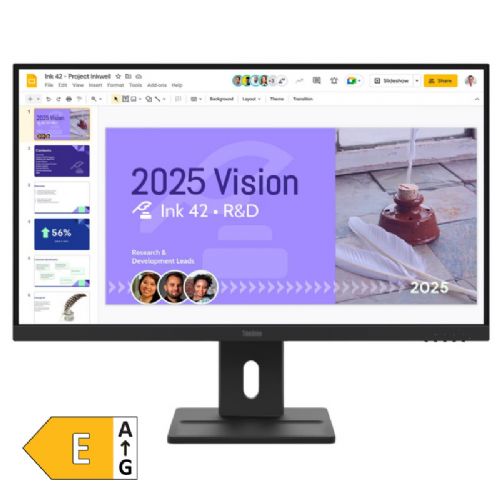 Monitor LENOVO ThinkVision E27Q-40 68.58cm (27") QHD IPS DP/HDMI speakers