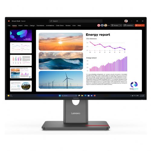 Monitor Lenovo ThinkVision P24Q-40, 23,8" IPS, QHD 2560x1440, 120Hz, HDR10, USB-C