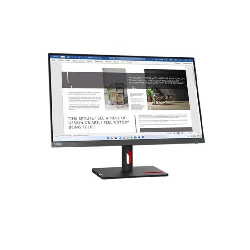 Monitor Lenovo ThinkVision S27i-30, 68,58 cm (27"), FHD, IPS, 100 Hz, HDMI/VGA