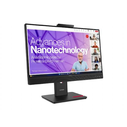 LENOVO ThinkVision T24-4v monitor, 23.8-inch FHD IPS (16:9) with 120 Hz refresh rate, 250 cd/m² brightness, 1500:1 contrast ratio and 4 ms response time; connectors: HDMI 1.4, DisplayPort 1.2, USB-B, 3× USB-A and 1× USB-