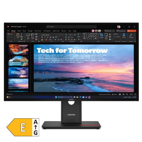 Monitor LENOVO ThinkVision T27QD-40 27" (68,58cm) QHD IPS DP/HDMI/USB-C/LAN