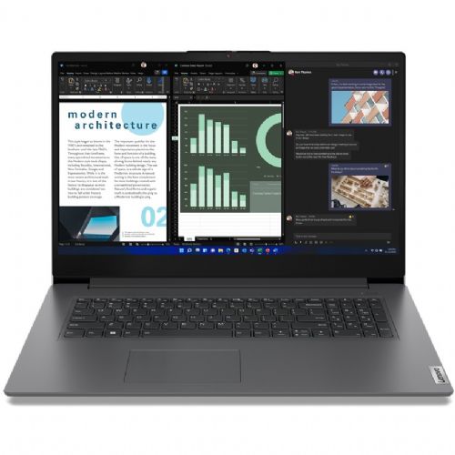 Prenosnik Lenovo V17 G4 IRU i5-13420H/16GB/SSD 512GB NVMe/43,9 cm (17,3") FHD/DE/Win11Pro, železno siva