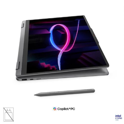 Prenosnik Lenovo Yoga 7 2-v-1 Intel Core Ultra 7, 16" OLED na dotik, 32GB RAM, 1TB SSD, Windows 11, Luna Grey