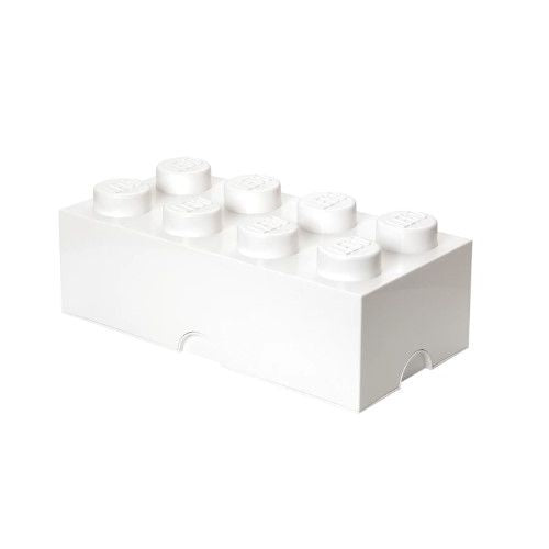 Lego®: Škatla za shranjevanje z gradnikom 8 - Bela (40041735)