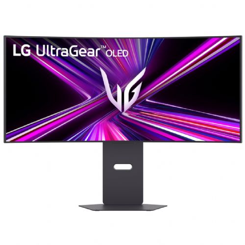 Monitor LG UltraGear OLED 34GX900A-B, 86,2 cm (33,9"), 21:9,  3440 x 1440 WQHD, ukrivljen, VRR, HDR10, 275 cd/m2, 0,03 ms, RGB, črn