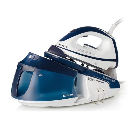 Likalna postaja Ariete Steam Power Easy 2400W, keramični podplat, 1800 ml rezervoar, 120 g/min pare, varnostni izklop