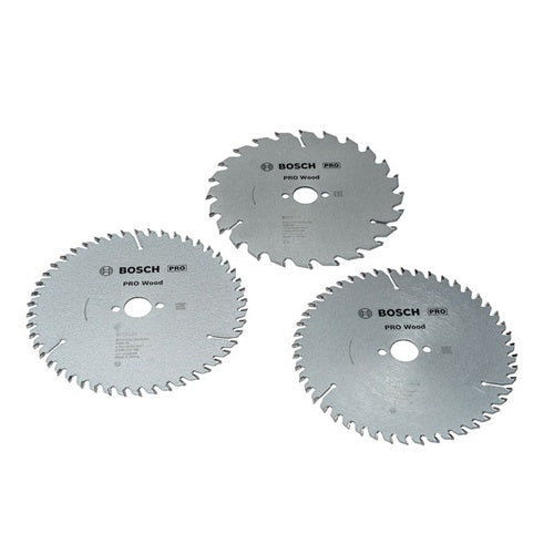 Bosch PRO Wood circular saw blade 160 mm (3 pieces, promotional pack)