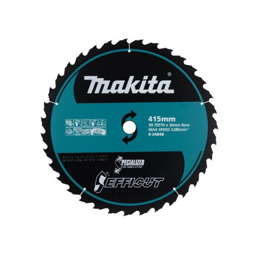 Makita EFFICUT E-24848 circular saw blade, Ø 415 mm, 35T (bore 30 mm, for cordless hand-held circular saws)