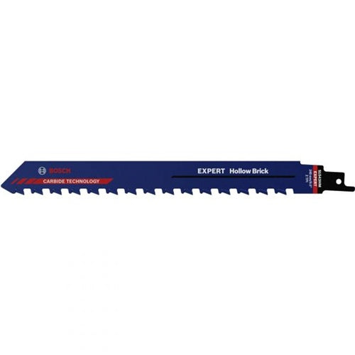 Bosch EXPERT S 1543 HM sabre saw blade, for hollow brick blocks, 240 mm, 3 pieces, carbide